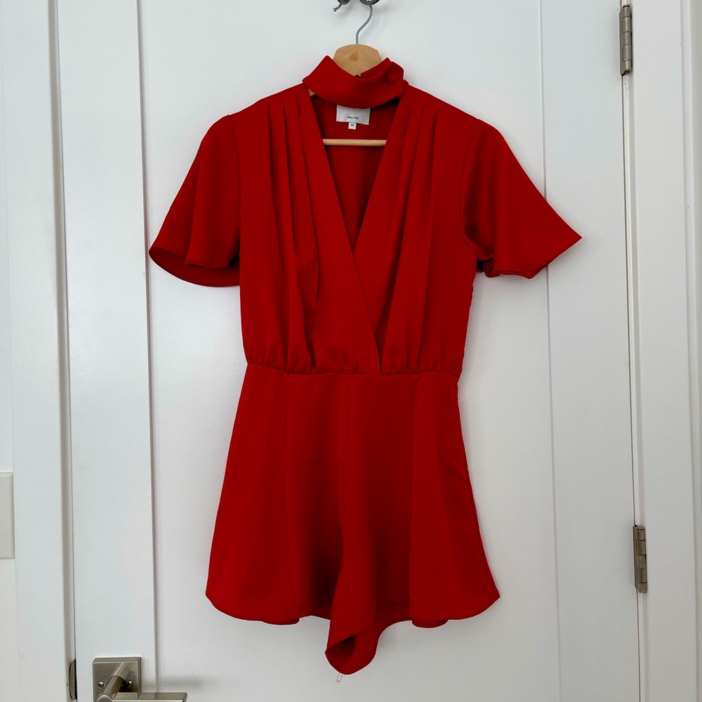 XS Privacy Please Revolve Romper